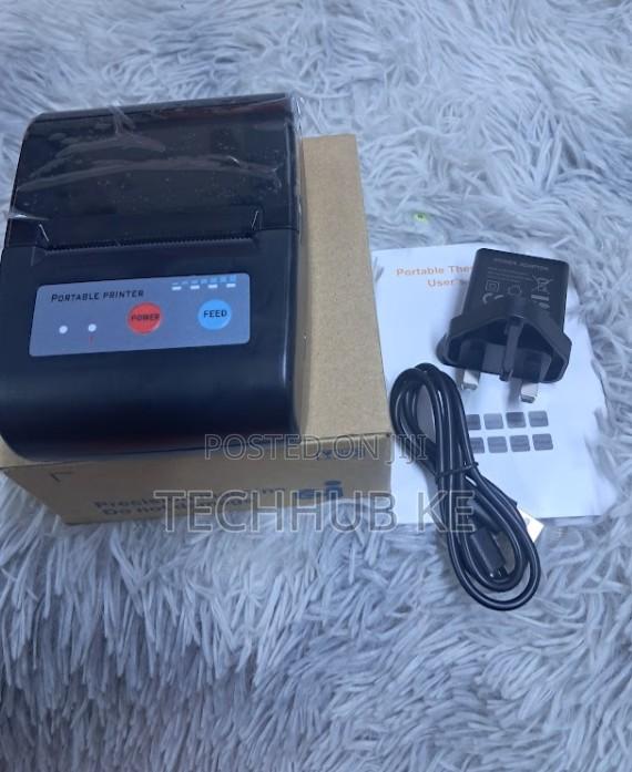 P58e Thermal Receipt Printer Bluetooth Connection Smart Phone Link