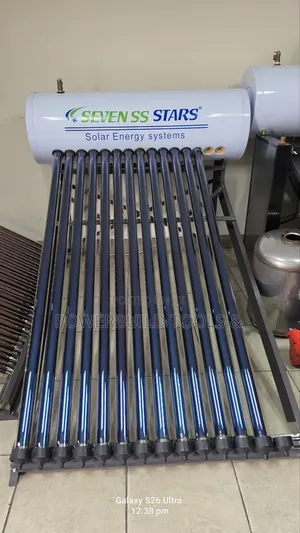 150L Pressurised Seven SS Solar Water Heater Gulvanised Tank(Tubular)