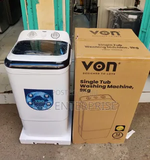 *Von Washing Machine 9kg Single Tub ONLY 
Hot  Hot  Deal 