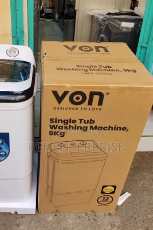 *Von Washing Machine 9kg Single Tub ONLY 
Hot  Hot  Deal 
