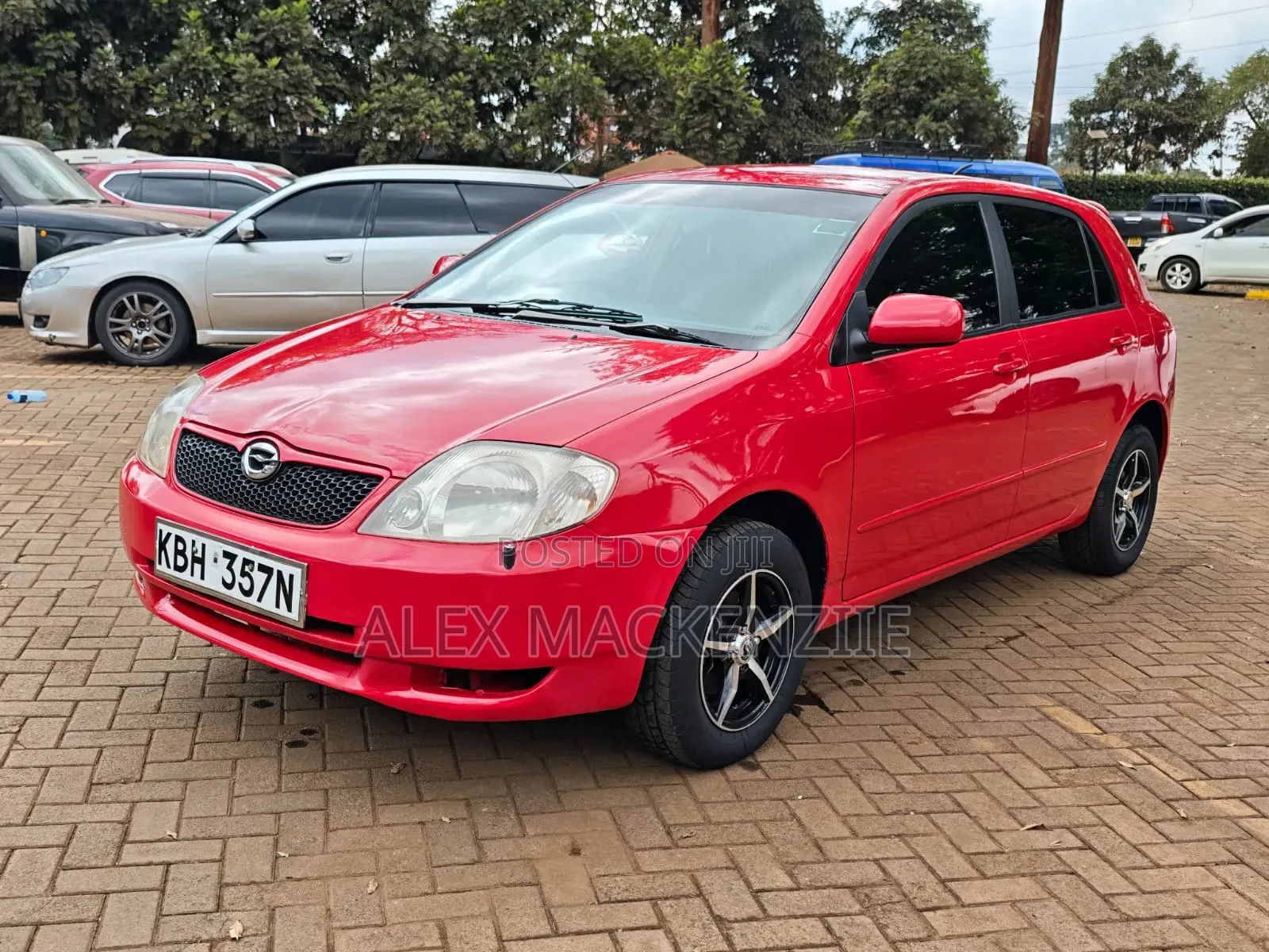 Toyota Corolla RunX 2003 Red