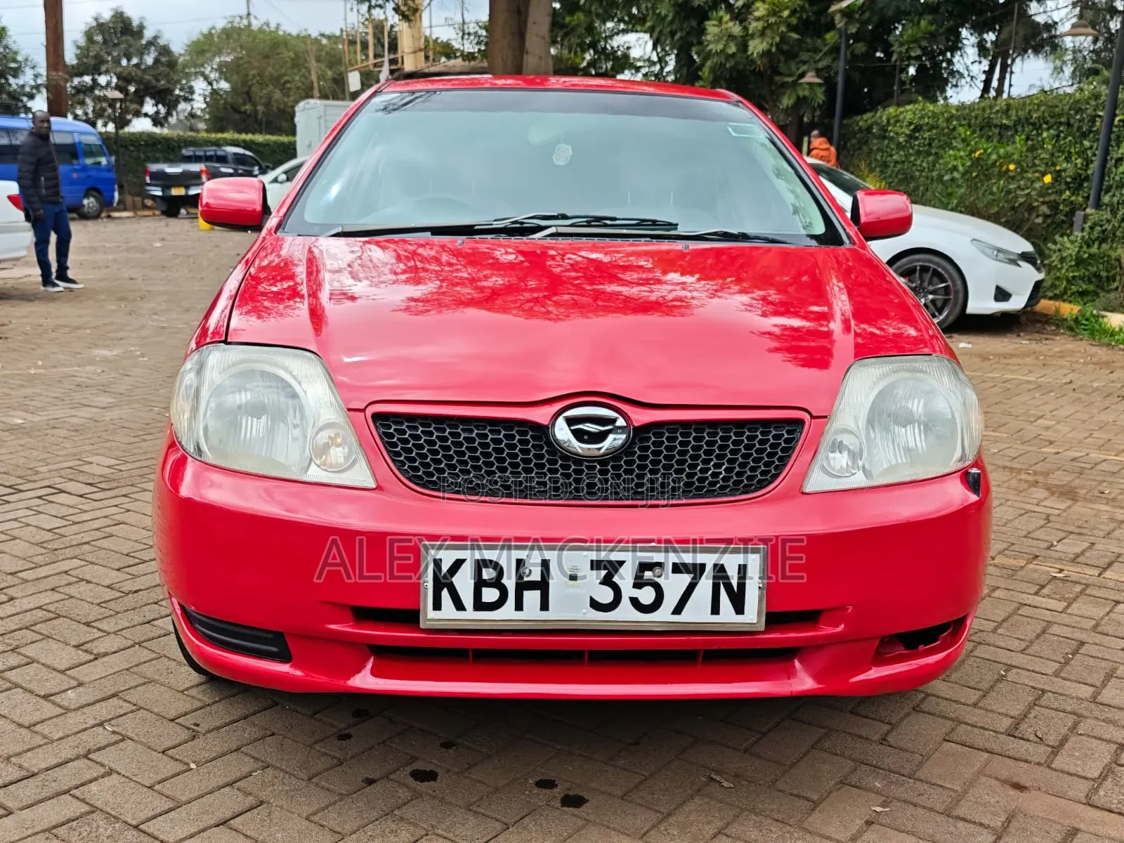 Toyota Corolla RunX 2003 Red