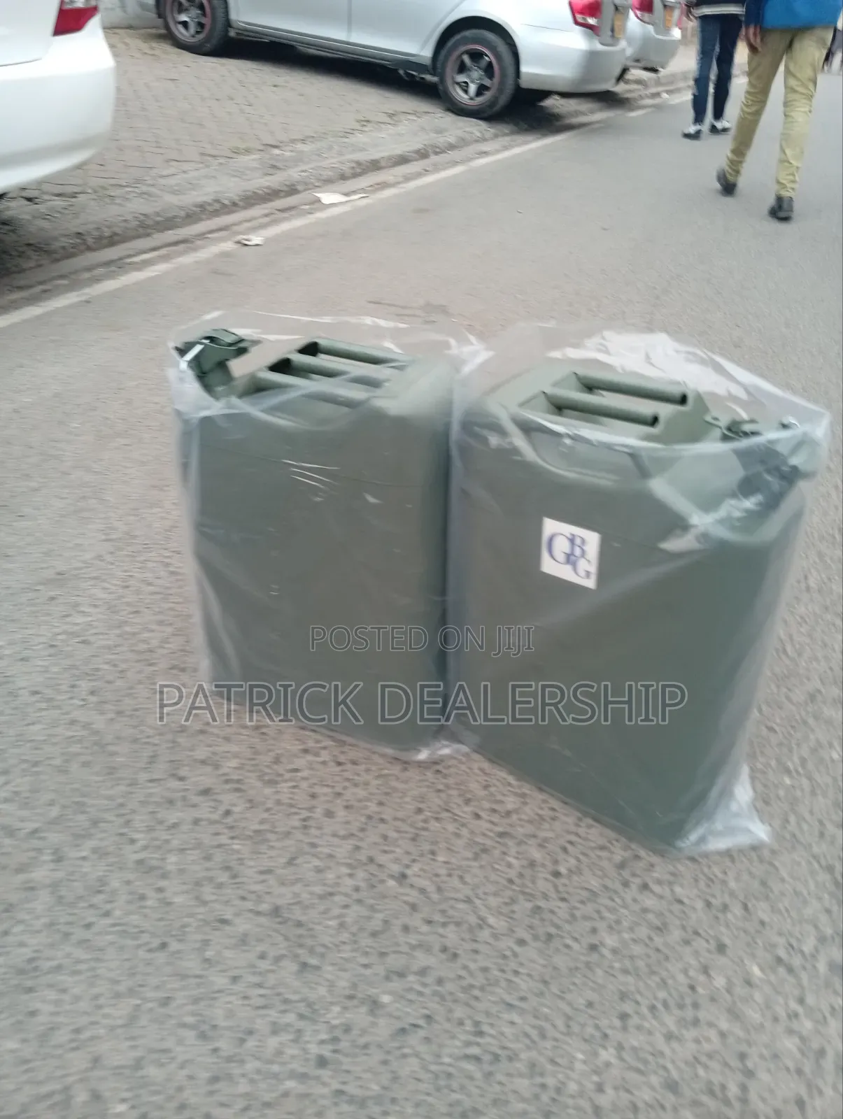 Triple Handle Petroleum Fuel Jerrycan
