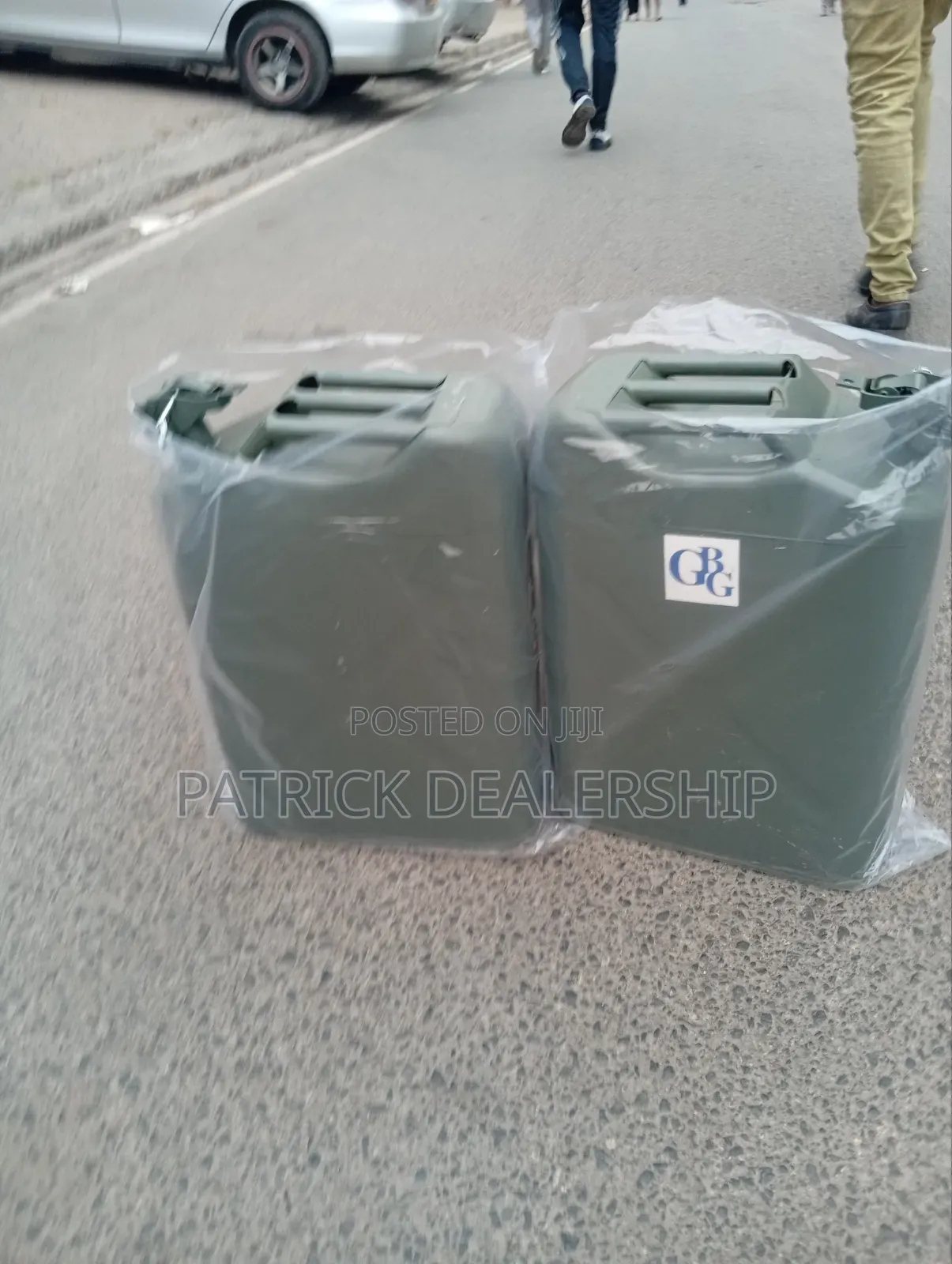 Triple Handle Petroleum Fuel Jerrycan