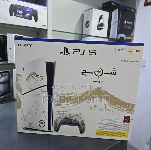 Ps5 Slim Disc Ghost of Yotei Edition