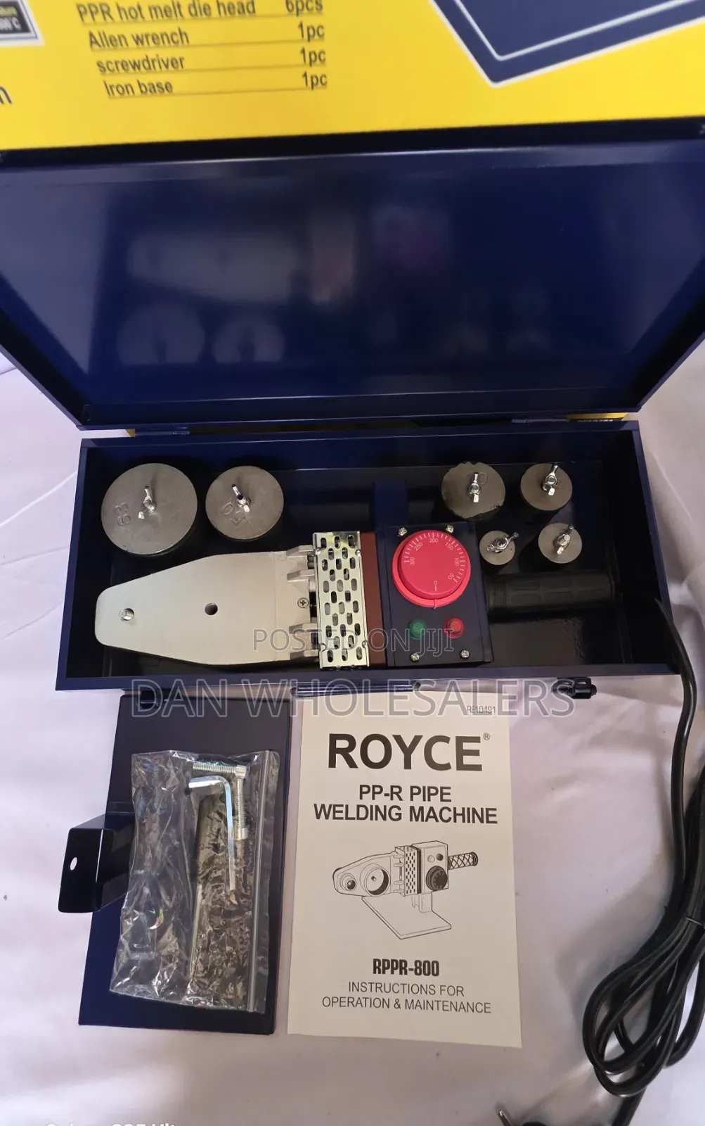 Royce PPR Pipe Welding Machine 800 Watt's