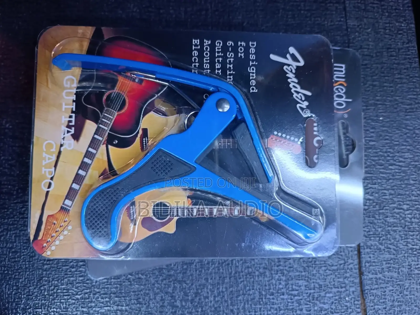 Electric Blue Trigger Guitar Capo
