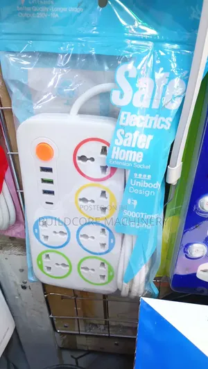 6way Safer Homes Extension With USB and Type C Port