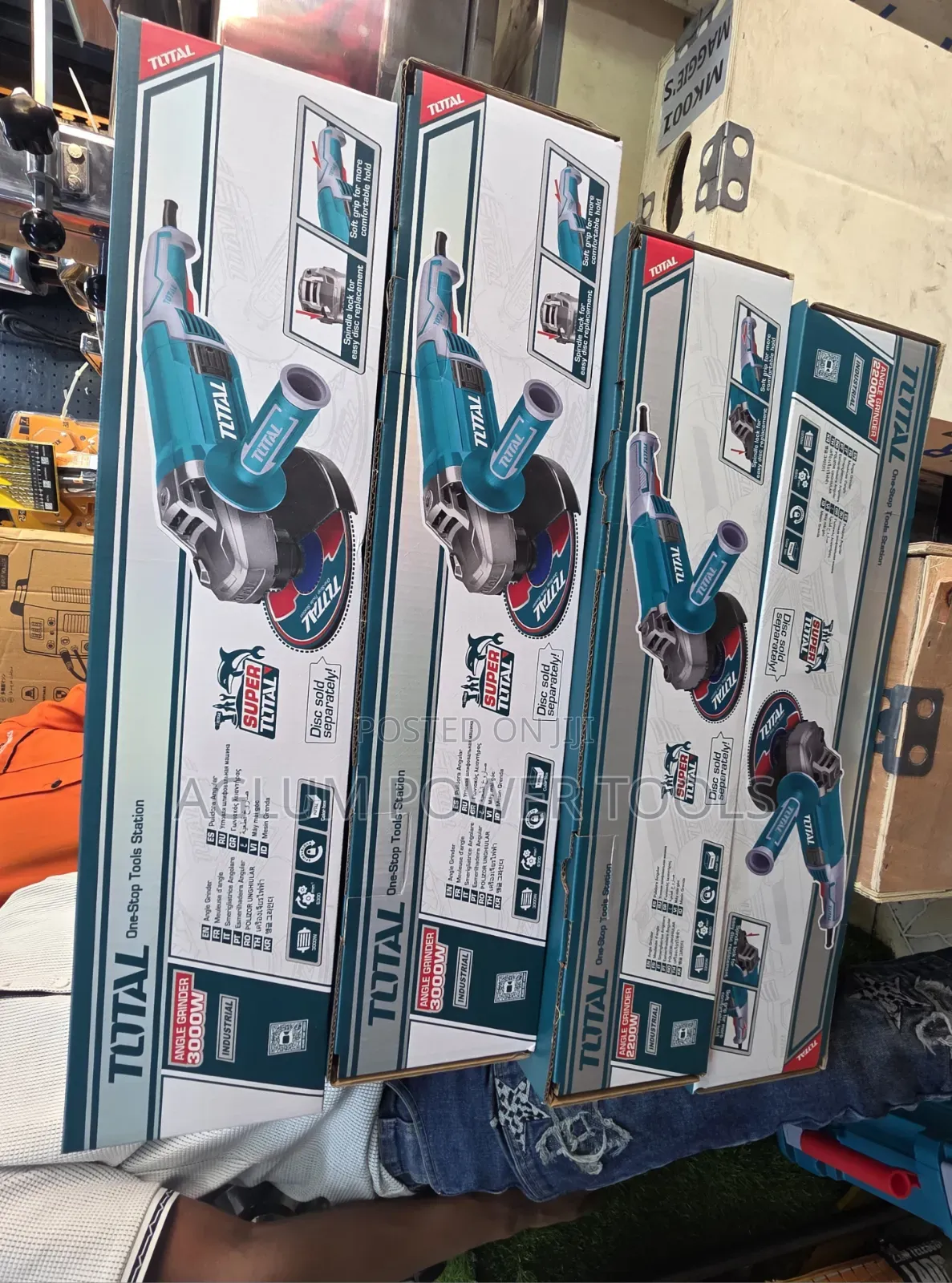 Total Angle Grinder 3000W 9 Inches
