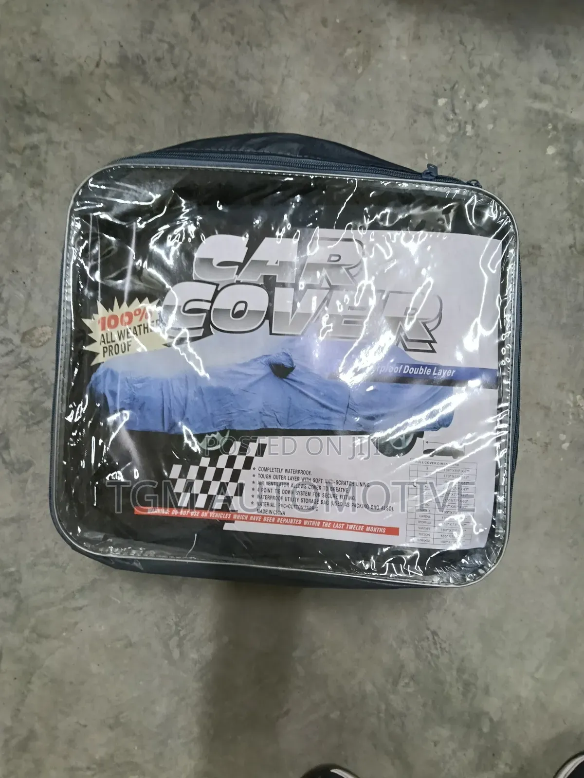 Universal Heavy Duty Car Cover