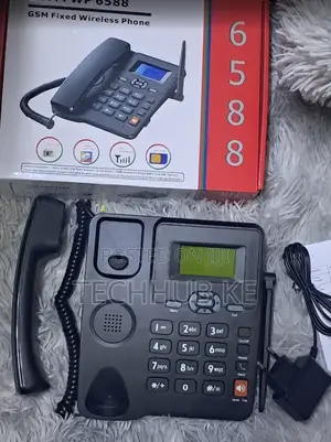GSM 6588 Fixed Wireless Phone Dual SIM Home Office Telephone