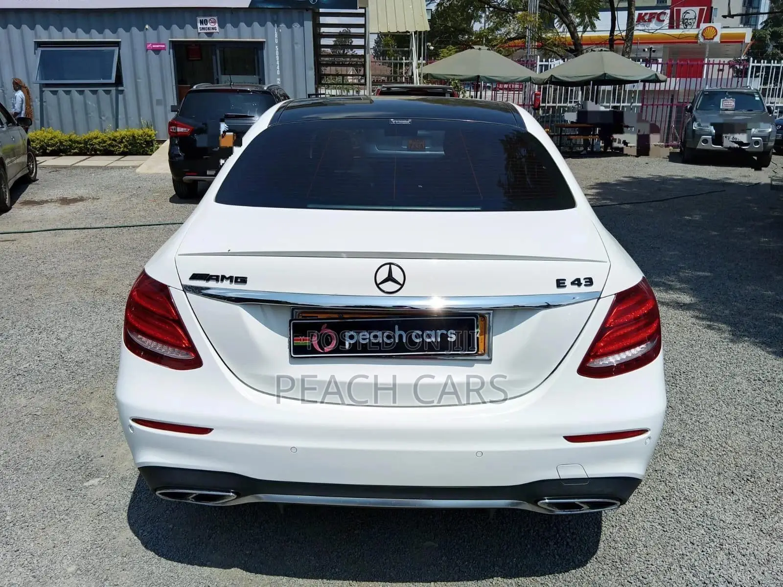 Mercedes-Benz E43 AMG 3.0 AWD 2017 White