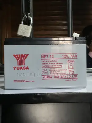 Yuasa 12V 7Ah Battery | Rechargeable Backup Battery | Alarm CCTV