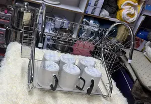 2 Layer Stainless Steel Dishrack