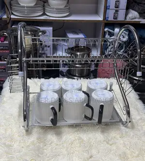 2 Layer Stainless Steel Dishrack