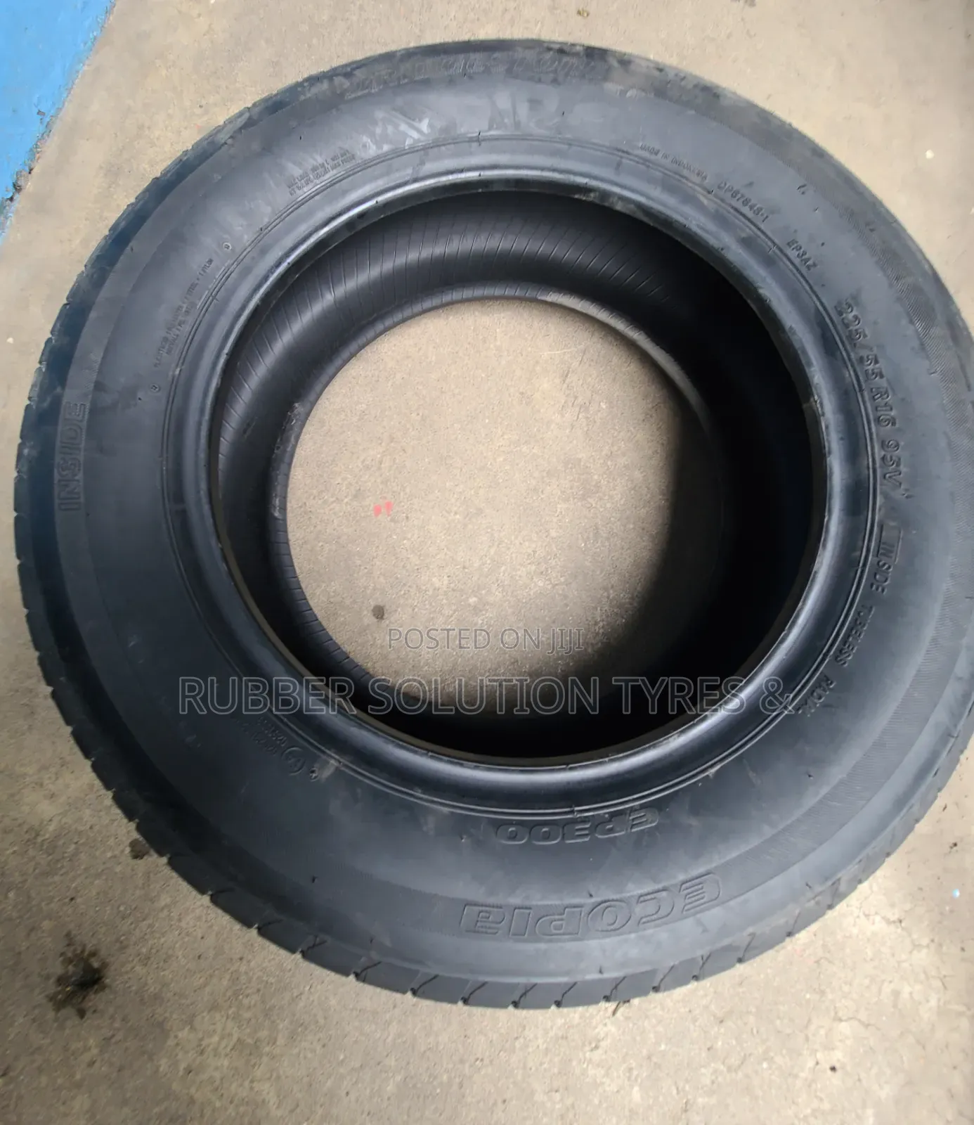 225 /55 R16 Bridgestone Tyres 95v Ecopia Ep300