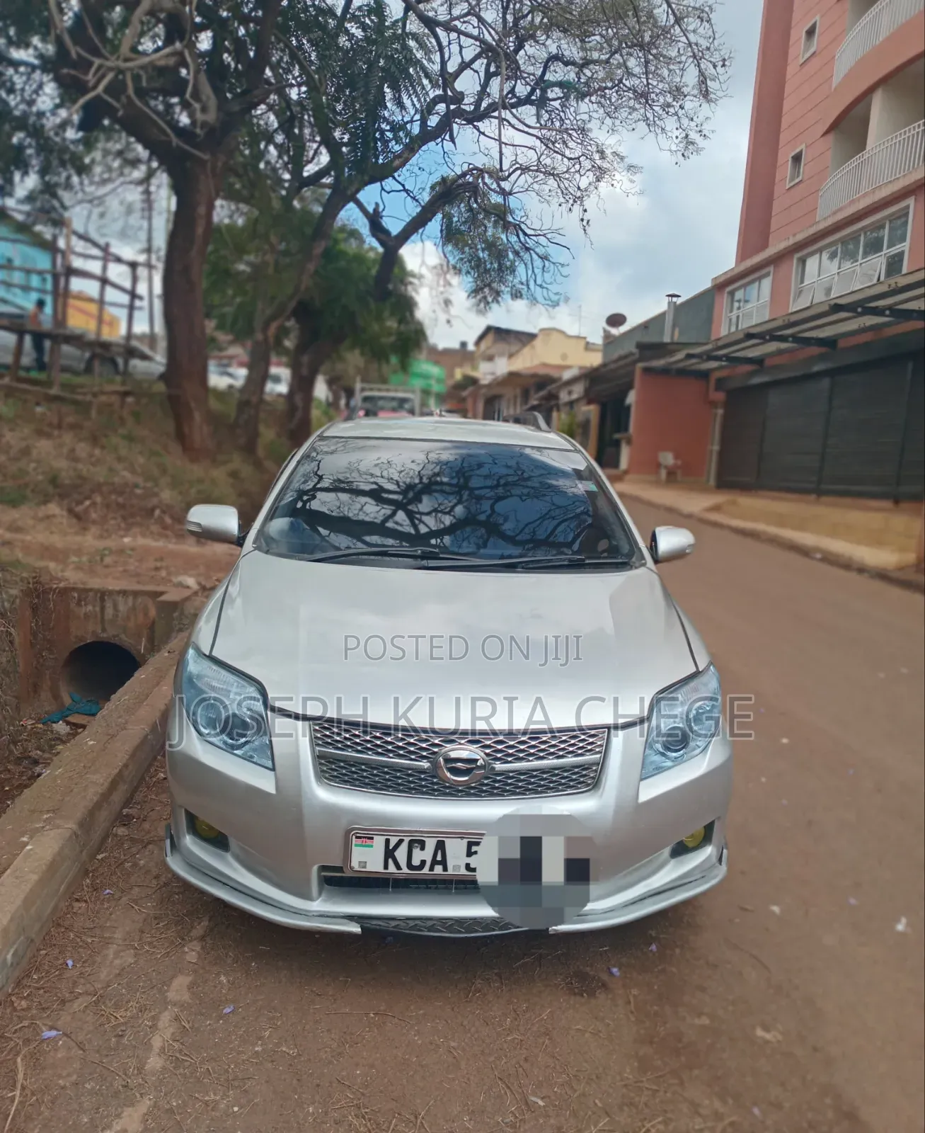 Toyota Corolla Fielder 2008 Silver