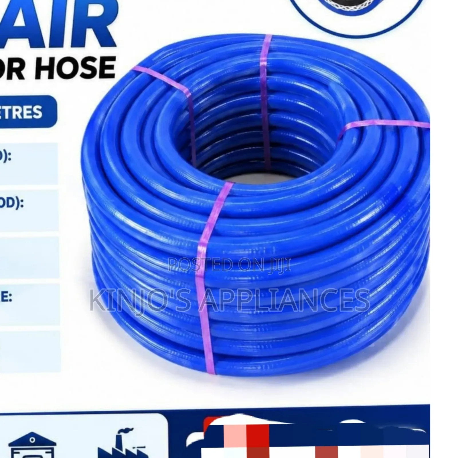 Premier High Pressure PVC Air Compressor Hose