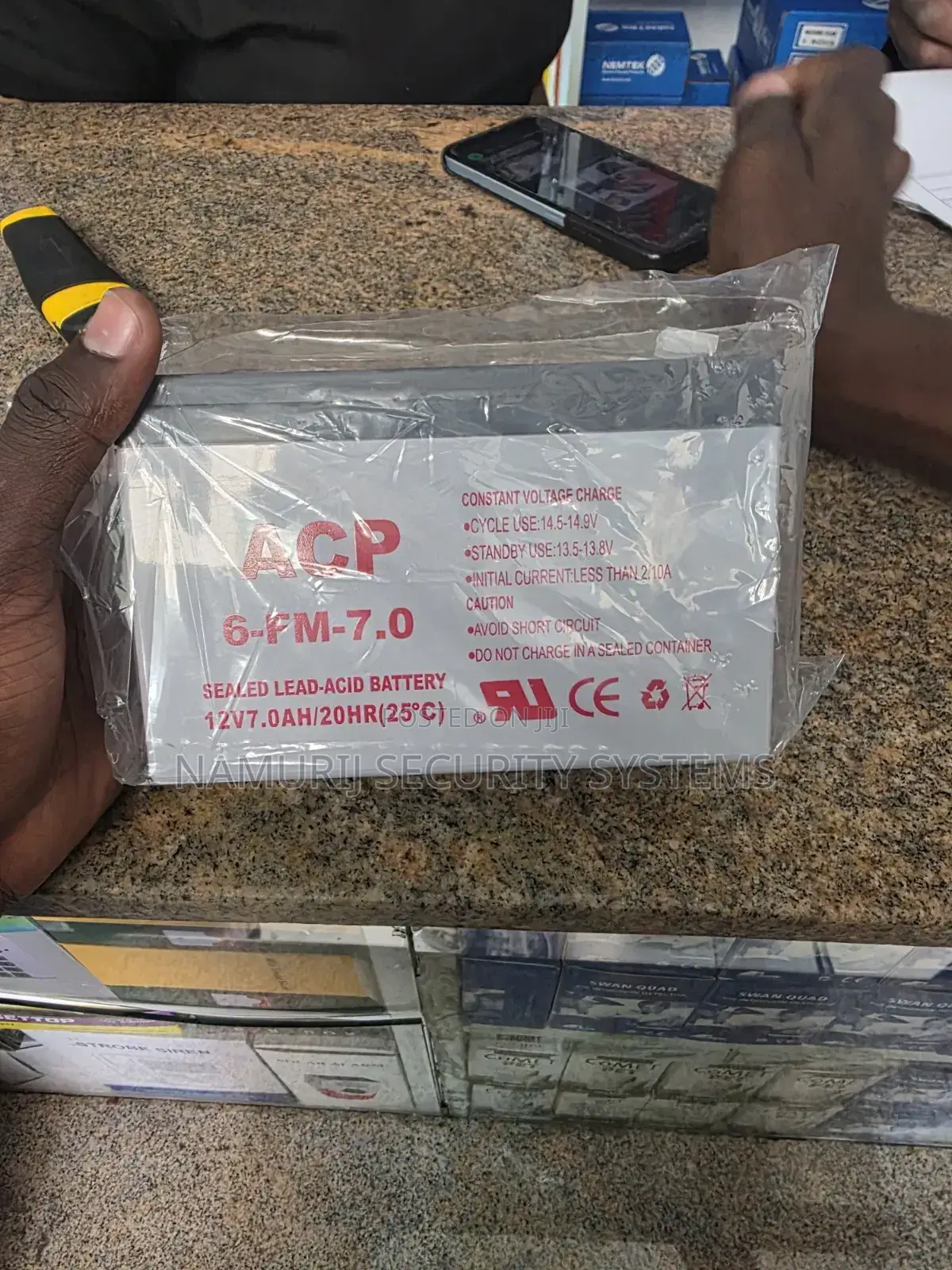 ACP 12V 7Ah Battery | Rechargeable Battery | CCTV & Alarm Backup