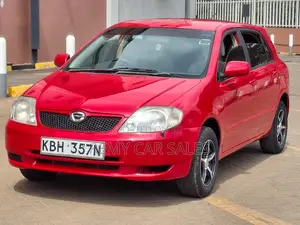 Toyota Corolla RunX 2003 Red