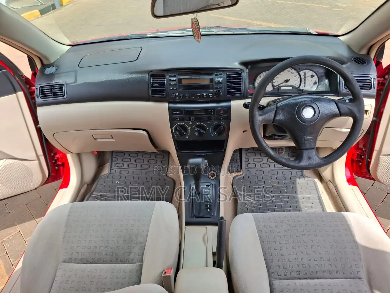 Toyota Corolla RunX 2003 Red