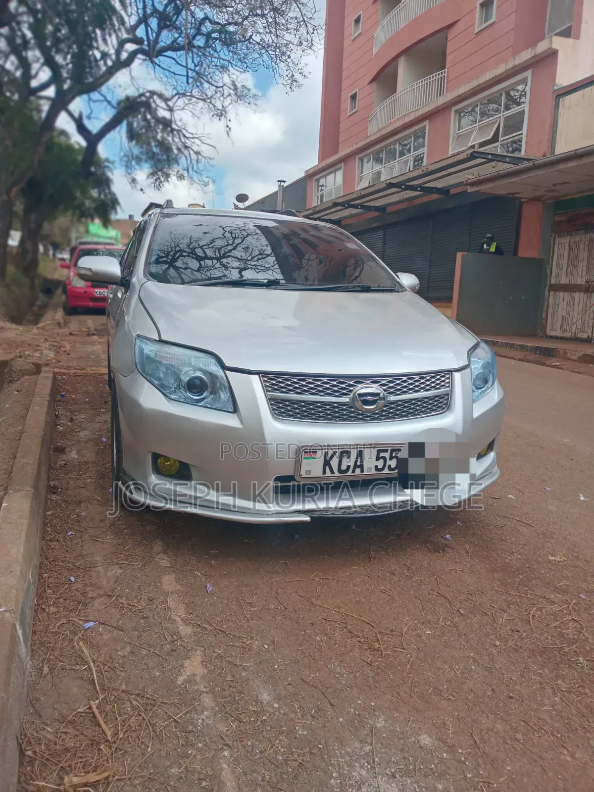 Toyota Corolla Fielder 2008 Silver