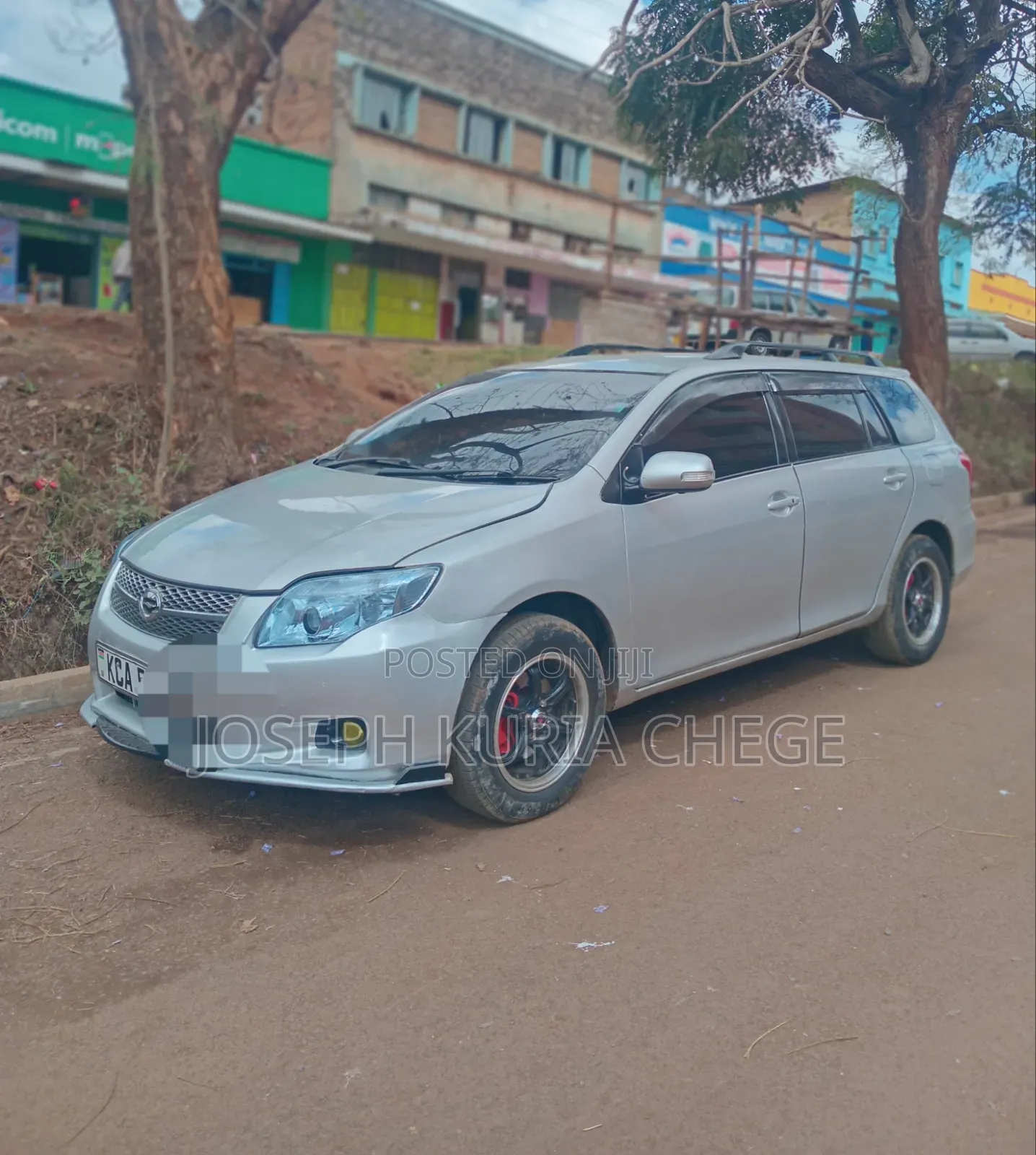 Toyota Corolla Fielder 2008 Silver