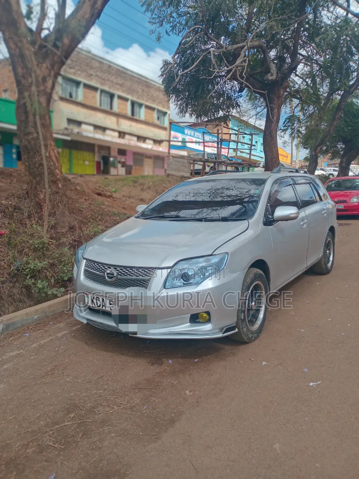 Toyota Corolla Fielder 2008 Silver