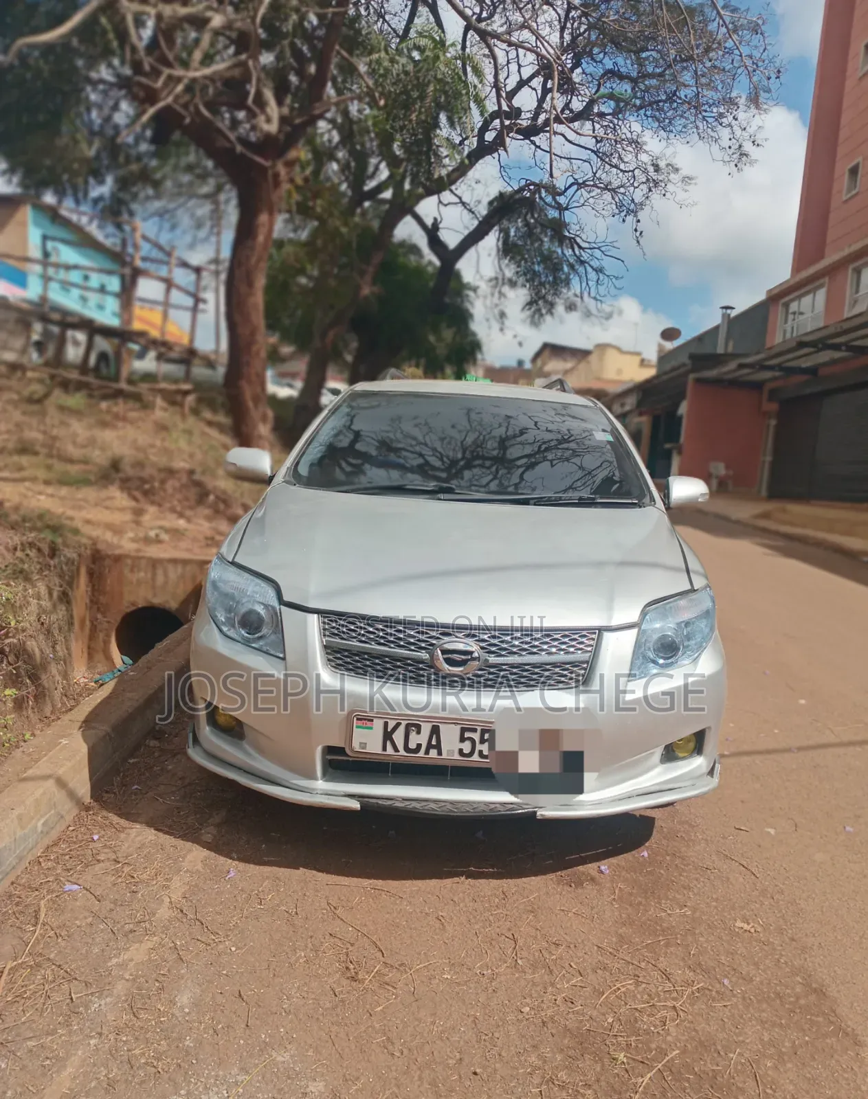 Toyota Corolla Fielder 2008 Silver