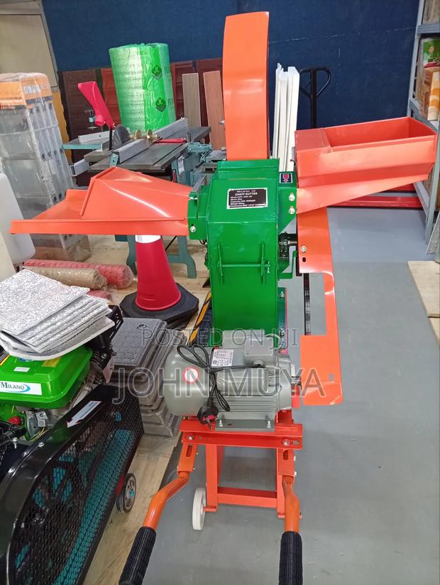 Multipurpose Chaff Cutter and Grain Crusher Combo