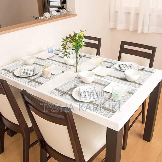 Elegant 6Pcs Table Mats + Runner - thumbnail 2