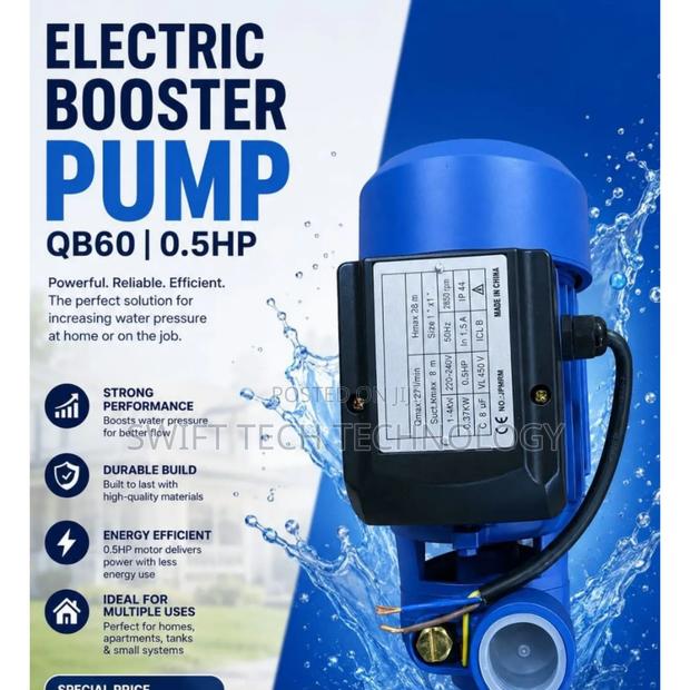 Electric Booster Pump 0.5HP - main view