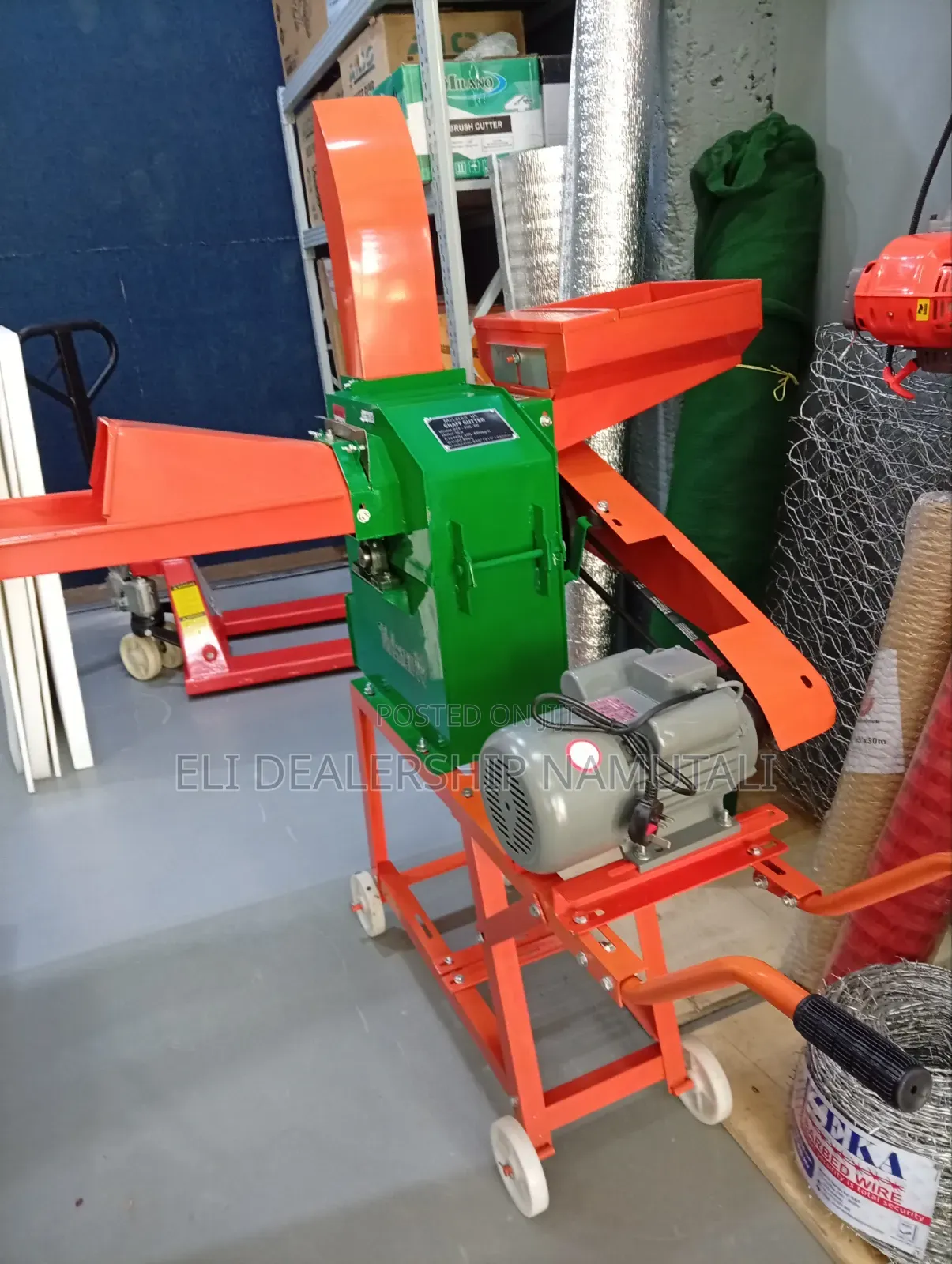 Electric Silage Grass Cutting Machine – 3hp Heavy Duty Chaff Cutter