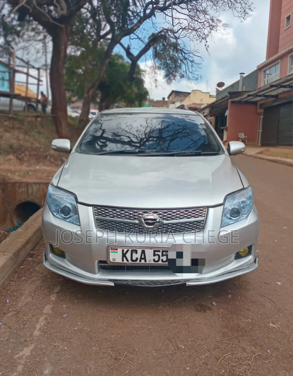 Toyota Corolla Fielder 2008 Silver
