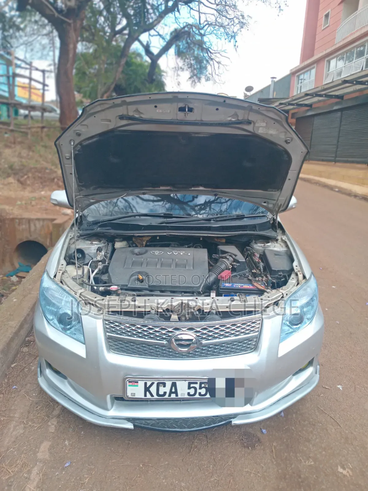 Toyota Corolla Fielder 2008 Silver