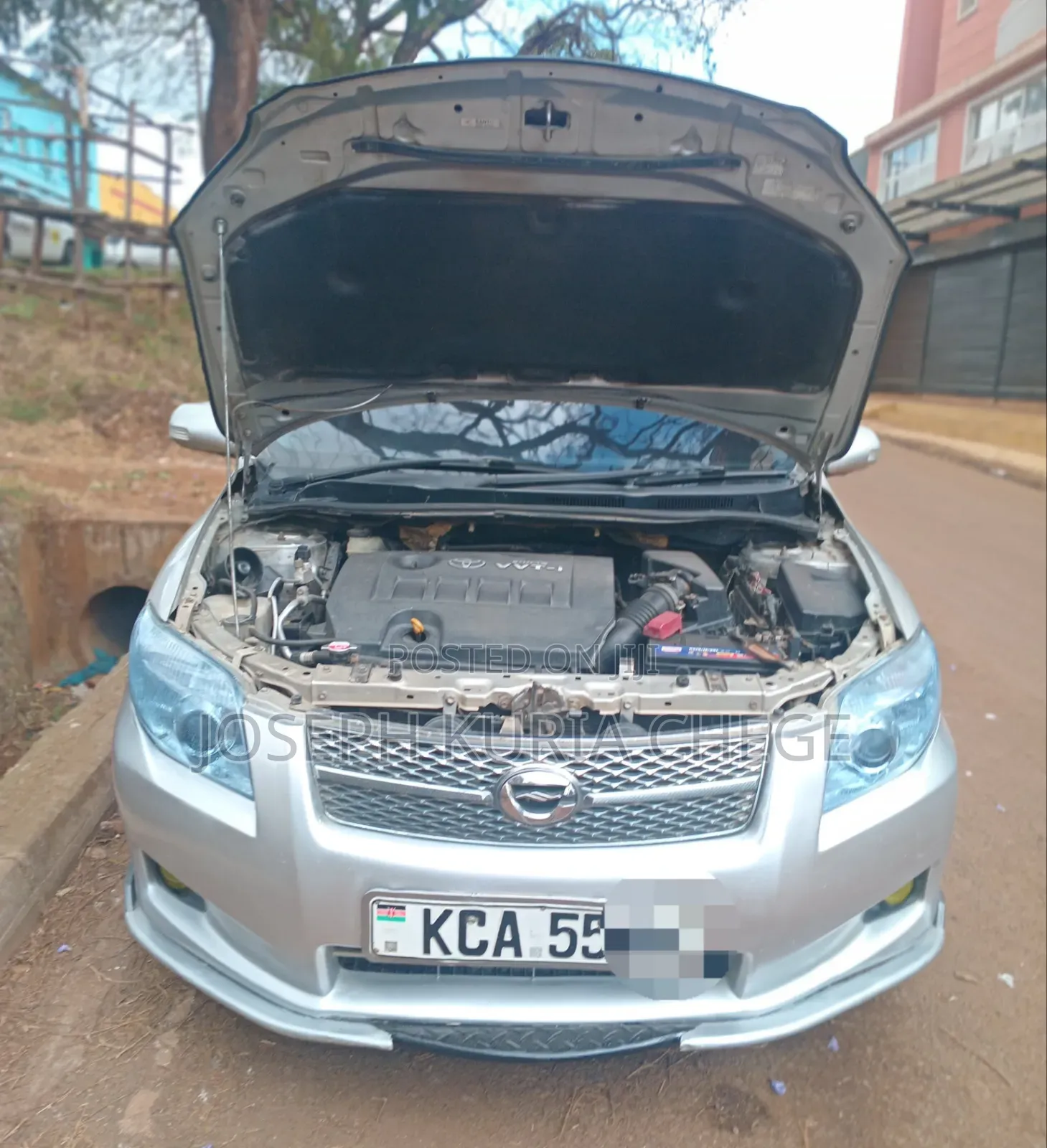 Toyota Corolla Fielder 2008 Silver
