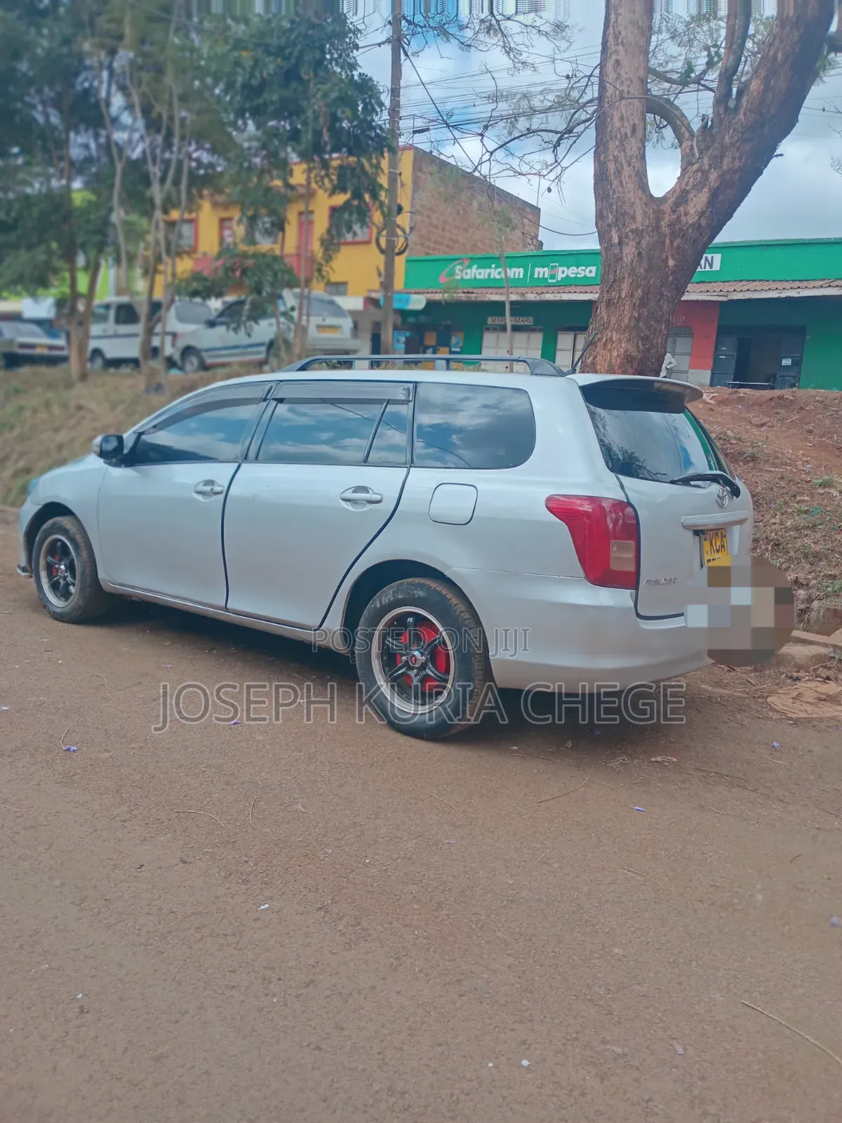 Toyota Corolla Fielder 2008 Silver