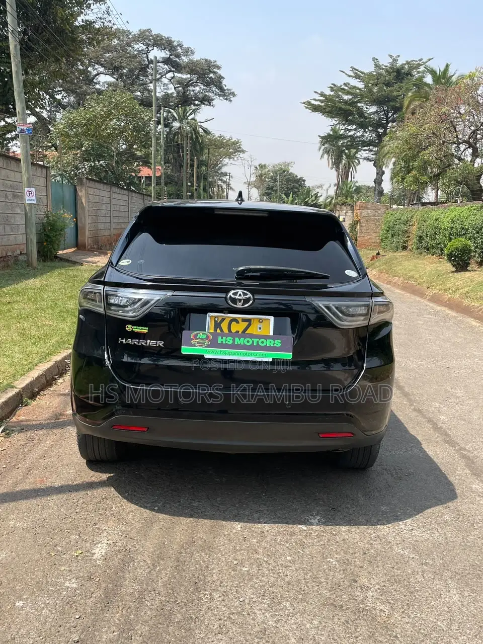 Toyota Harrier 2015 Black