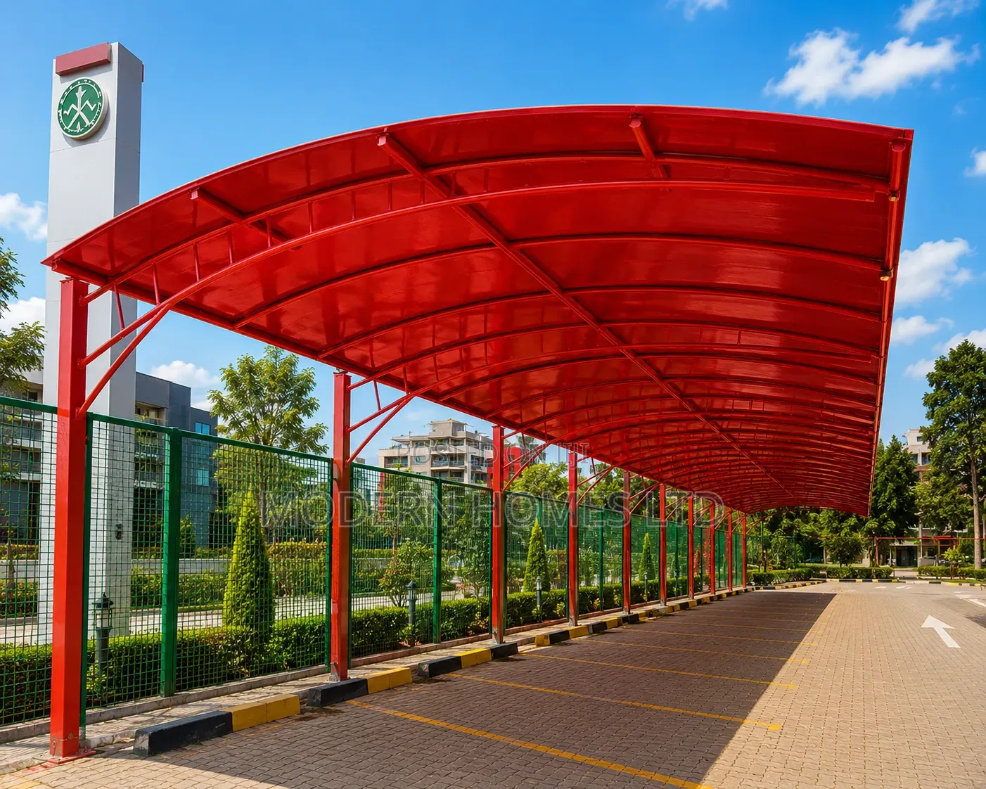 Modern Car Shades Parking Canopies - Custom Built Installed