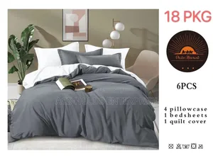 2 Sided Quality 100% Cotton 6pcs Duvet Covers Set - 6*7