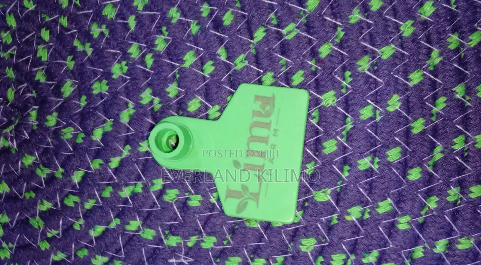 Customized Green Goats Tags