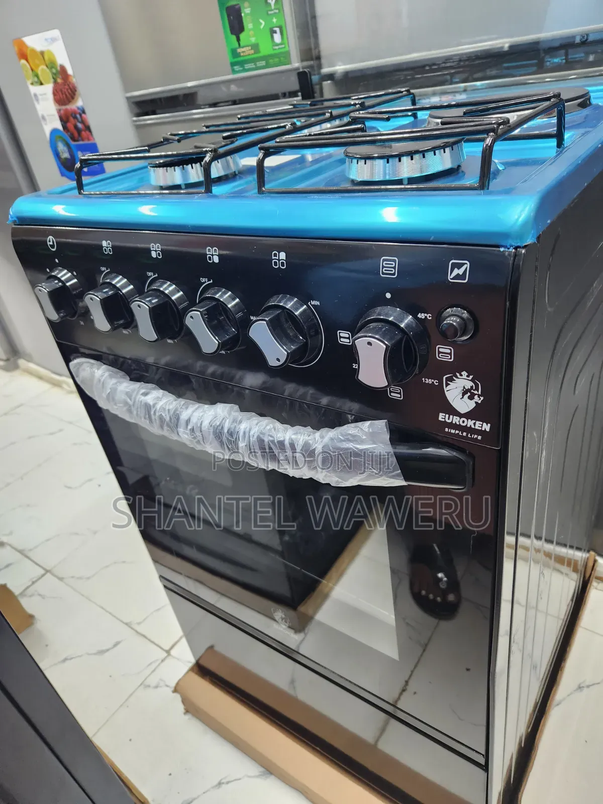 Euroken Black Cooker 3+1