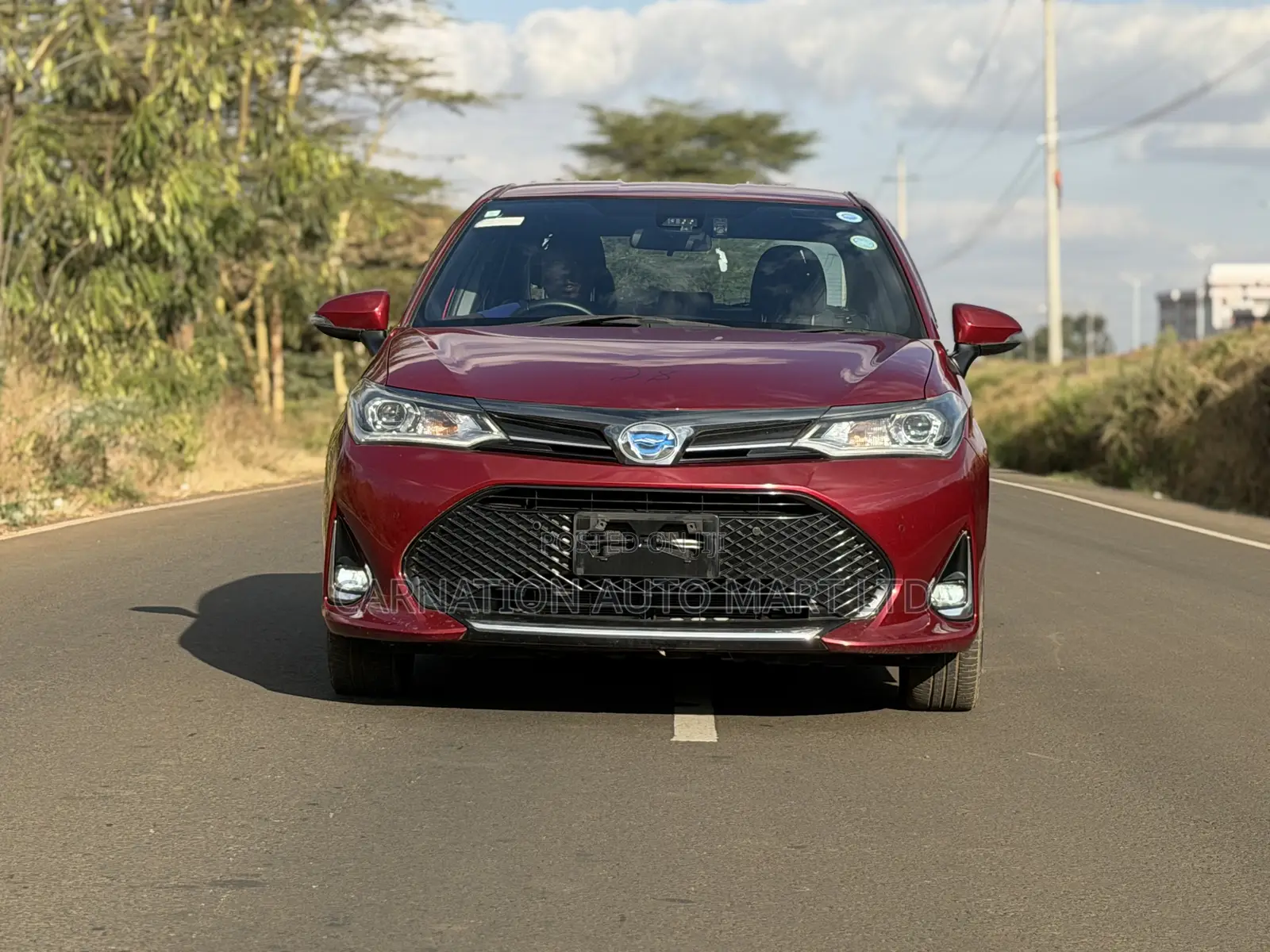 Toyota Axio 1.5 Hybrid G 2WD 2019 Maroon