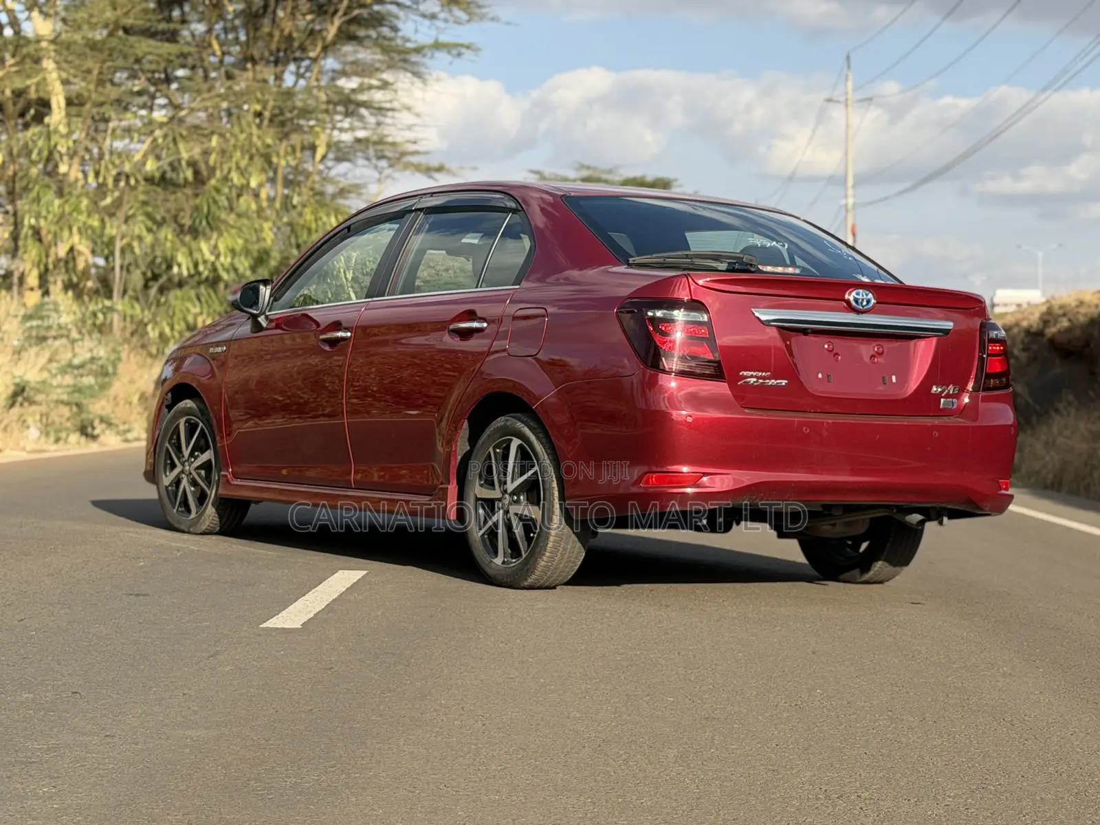 Toyota Axio 1.5 Hybrid G 2WD 2019 Maroon