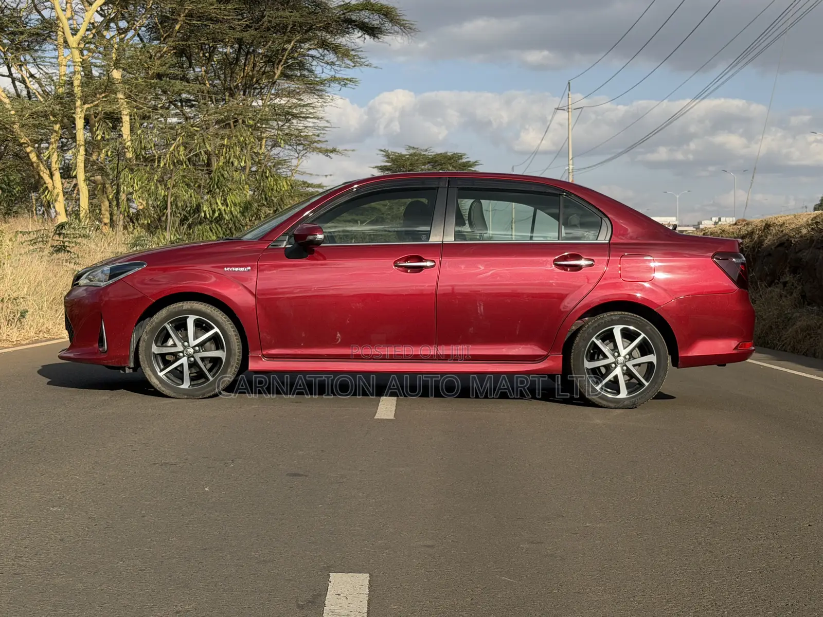 Toyota Axio 1.5 Hybrid G 2WD 2019 Maroon