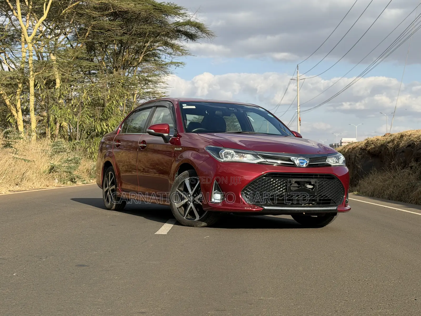 Toyota Axio 1.5 Hybrid G 2WD 2019 Maroon