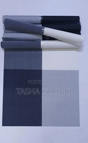 Beautiful PVC Dinning Mats _ 6 PCS Gale