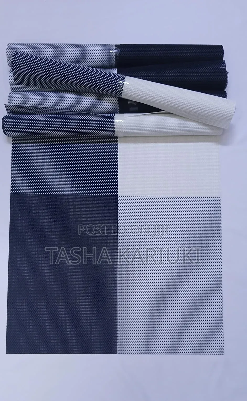Beautiful PVC Dinning Mats _ 6 PCS Gale