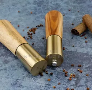 Luxury Kitchen Pepper Salt Grinder 2pc Gm/Nm
