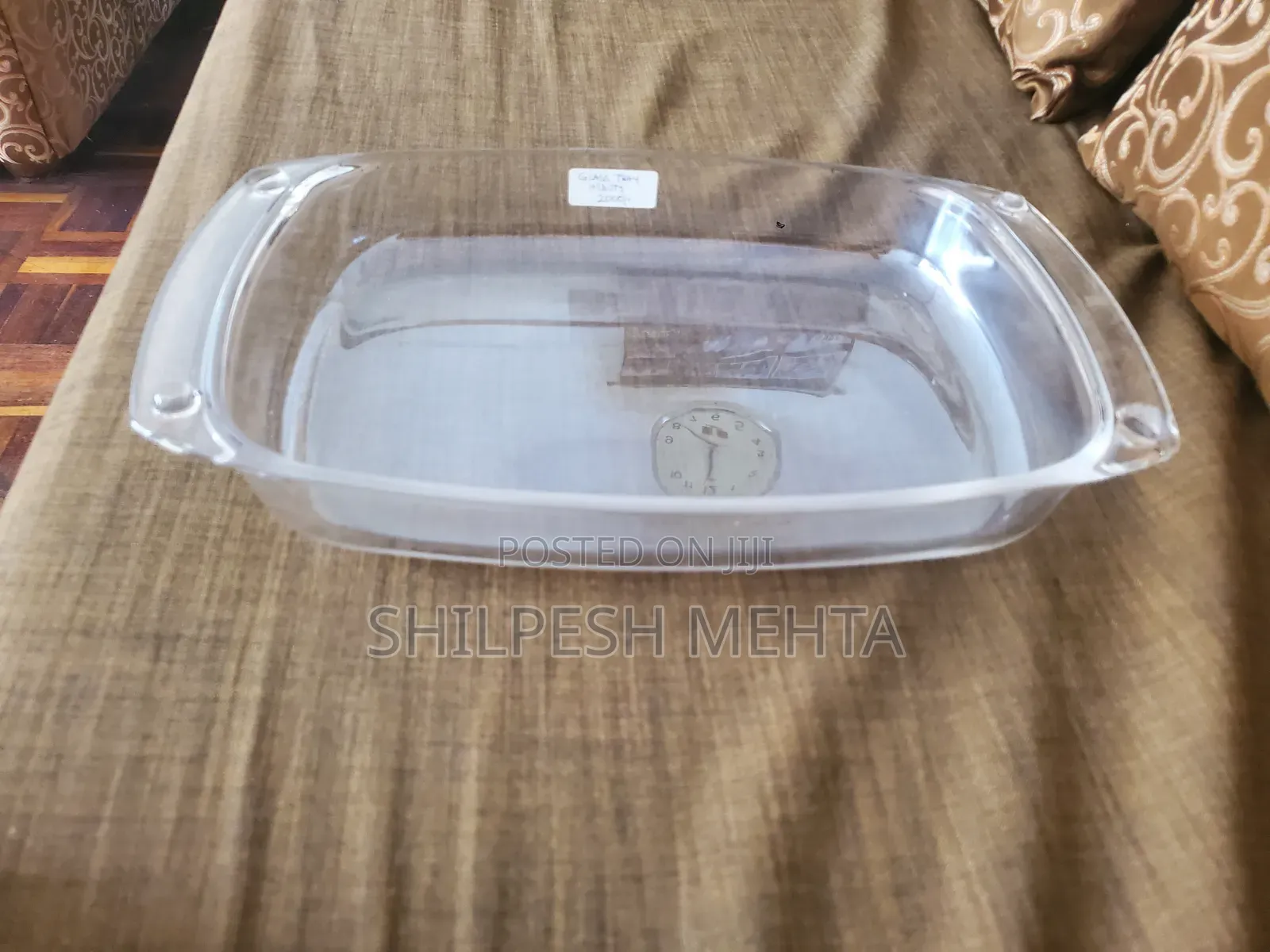 Serving Tray Transparent (Used)